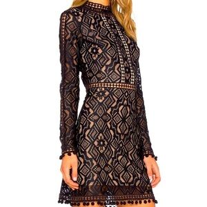 For love and lemons long sleeve lace dress
